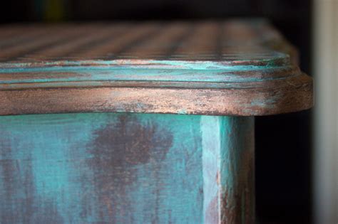 how to antique copper finish